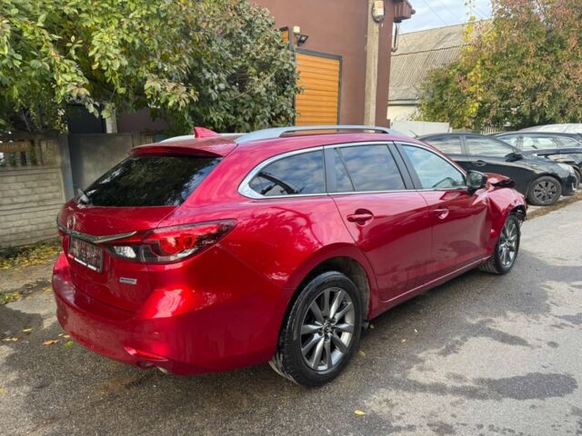 Красный Мазда 6, объемом двигателя 2 л и пробегом 120 тыс. км за 8200 $, фото 1 на Automoto.ua