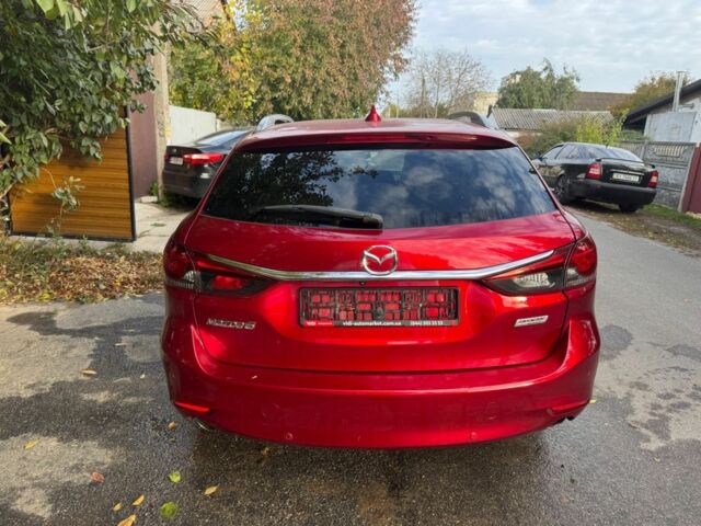 Красный Мазда 6, объемом двигателя 2 л и пробегом 120 тыс. км за 8200 $, фото 2 на Automoto.ua