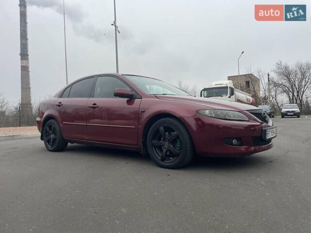 Красный Мазда 6, объемом двигателя 2 л и пробегом 220 тыс. км за 5000 $, фото 2 на Automoto.ua
