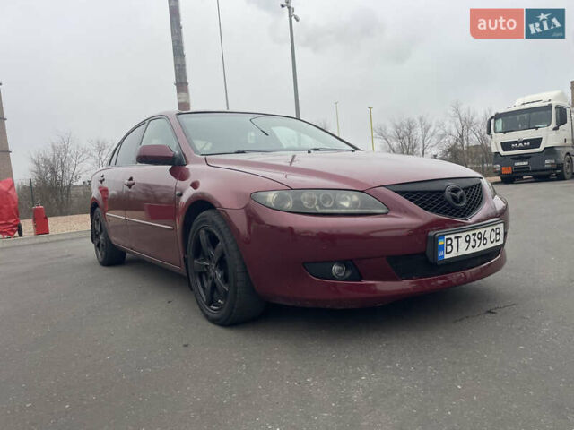 Красный Мазда 6, объемом двигателя 2 л и пробегом 220 тыс. км за 5000 $, фото 3 на Automoto.ua