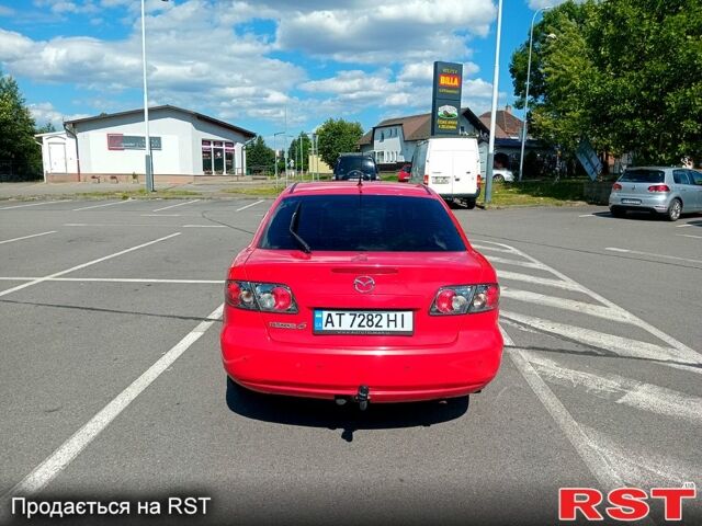 Красный Мазда 6, объемом двигателя 2 л и пробегом 248 тыс. км за 4800 $, фото 2 на Automoto.ua
