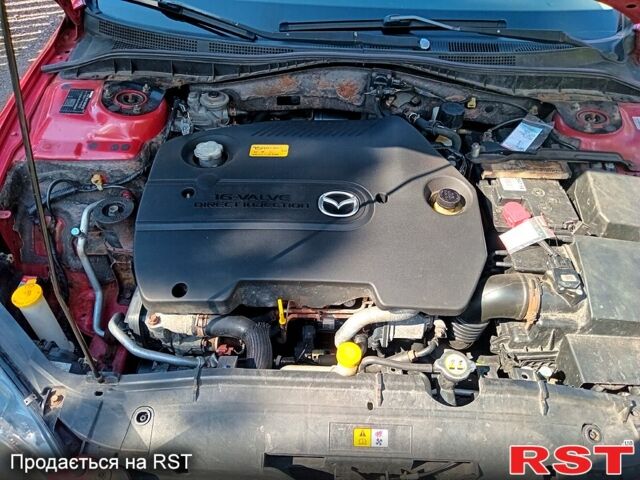 Красный Мазда 6, объемом двигателя 2 л и пробегом 248 тыс. км за 4800 $, фото 7 на Automoto.ua