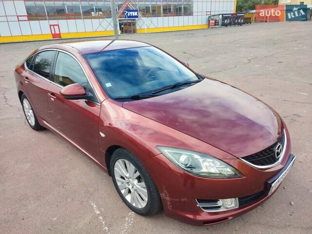 Красный Мазда 6, объемом двигателя 2.18 л и пробегом 231 тыс. км за 5650 $, фото 5 на Automoto.ua