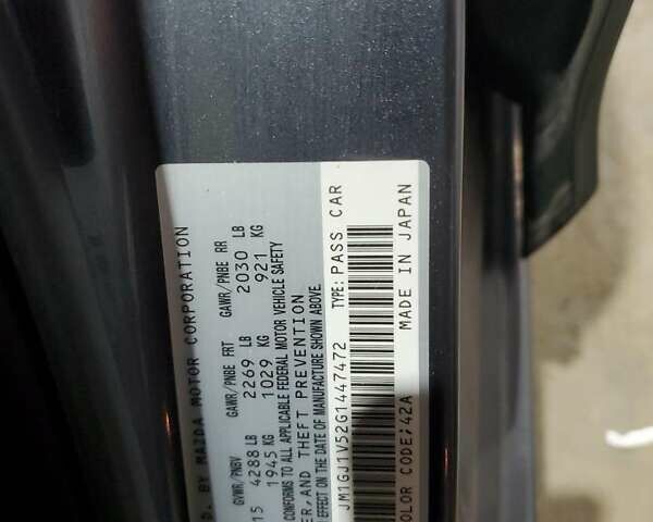 Мазда 6, объемом двигателя 2.49 л и пробегом 171 тыс. км за 1500 $, фото 11 на Automoto.ua