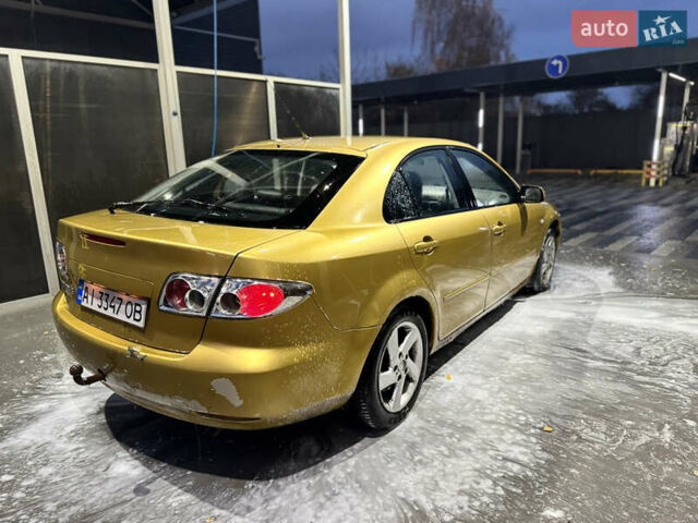 Мазда 6 2002 в Василькове на Automoto.ua Желтый Мазда 6, объемом двигателя 2.26 л и пробегом 191 тыс. км за 2650 $, фото 2 на Automoto.ua