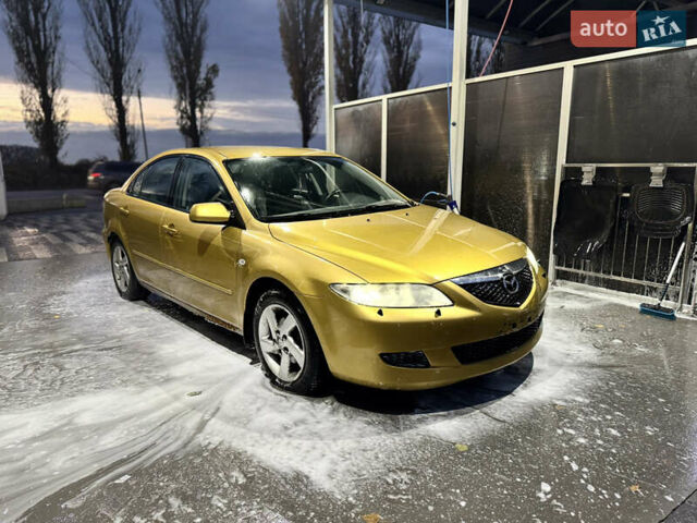 Мазда 6 2002 в Василькове на Automoto.ua Желтый Мазда 6, объемом двигателя 2.26 л и пробегом 191 тыс. км за 2650 $, фото 1 на Automoto.ua