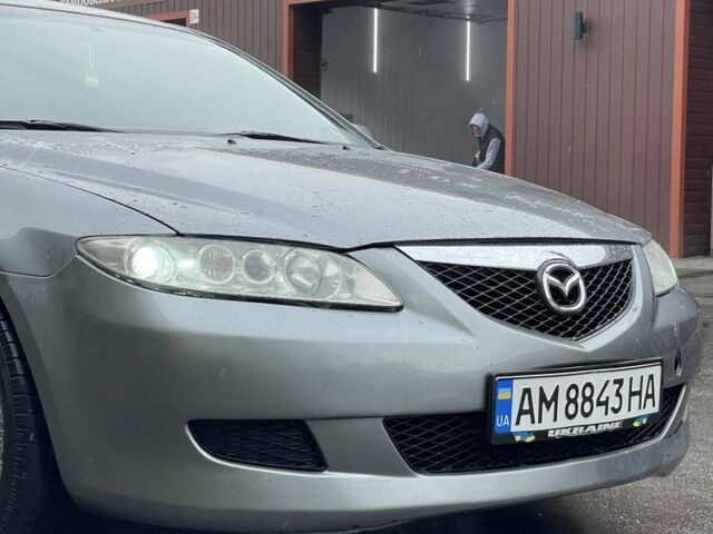 Серый Мазда 6, объемом двигателя 2 л и пробегом 320 тыс. км за 3300 $, фото 2 на Automoto.ua