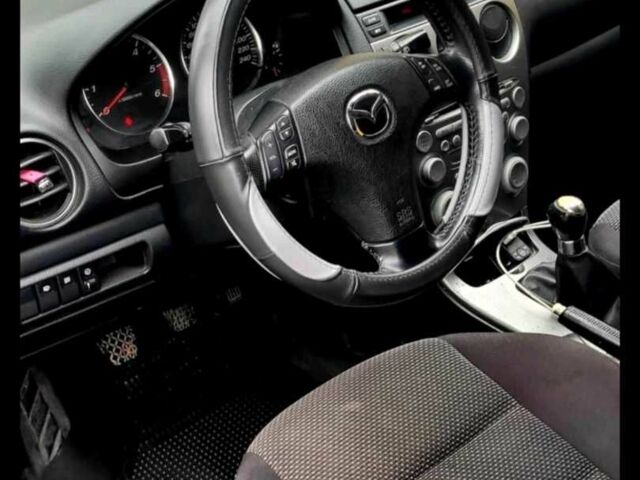 Серый Мазда 6, объемом двигателя 2 л и пробегом 300 тыс. км за 3500 $, фото 3 на Automoto.ua