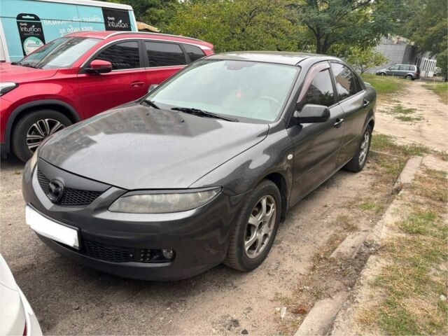 Серый Мазда 6, объемом двигателя 2 л и пробегом 370 тыс. км за 3500 $, фото 2 на Automoto.ua