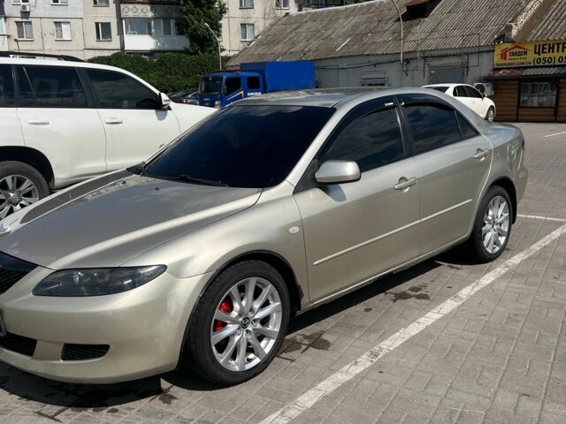 Серый Мазда 6, объемом двигателя 2 л и пробегом 210 тыс. км за 3800 $, фото 1 на Automoto.ua