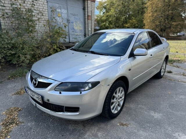 Серый Мазда 6, объемом двигателя 2 л и пробегом 365 тыс. км за 2350 $, фото 1 на Automoto.ua