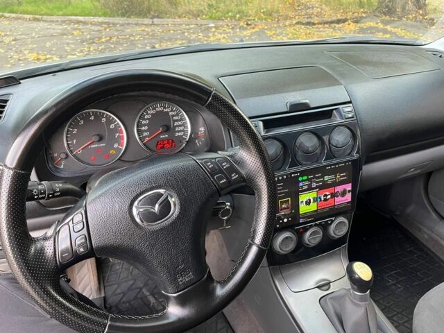 Серый Мазда 6, объемом двигателя 2 л и пробегом 255 тыс. км за 4500 $, фото 7 на Automoto.ua