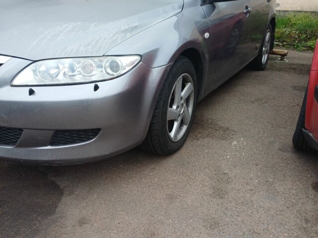 Серый Мазда 6, объемом двигателя 2 л и пробегом 260 тыс. км за 3300 $, фото 2 на Automoto.ua