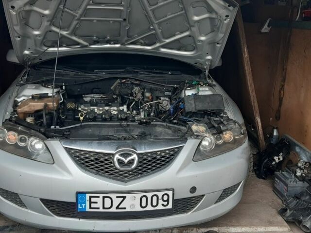 Серый Мазда 6, объемом двигателя 3 л и пробегом 280 тыс. км за 900 $, фото 1 на Automoto.ua