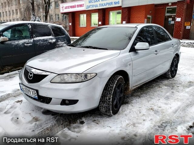 Серый Мазда 6, объемом двигателя 2 л и пробегом 218 тыс. км за 4000 $, фото 1 на Automoto.ua