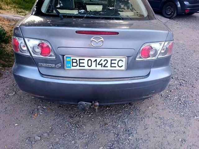 Серый Мазда 6, объемом двигателя 1.8 л и пробегом 320 тыс. км за 3600 $, фото 2 на Automoto.ua