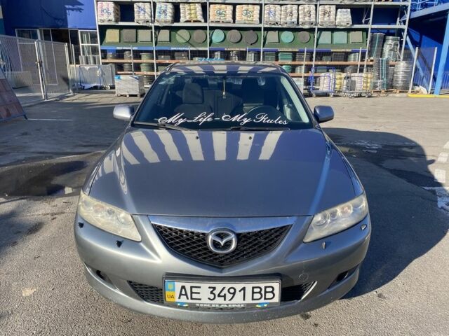 Серый Мазда 6, объемом двигателя 2 л и пробегом 320 тыс. км за 2450 $, фото 2 на Automoto.ua