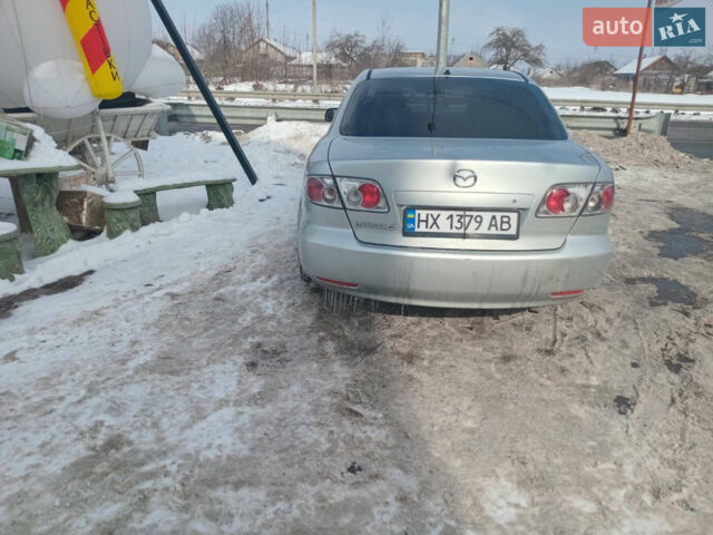 Серый Мазда 6, объемом двигателя 1.8 л и пробегом 262 тыс. км за 3500 $, фото 2 на Automoto.ua
