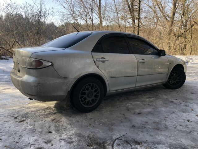 Серый Мазда 6, объемом двигателя 1.8 л и пробегом 220 тыс. км за 3000 $, фото 2 на Automoto.ua