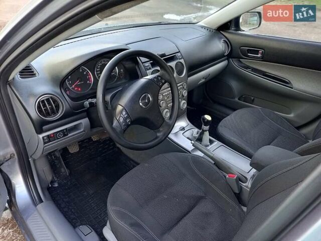 Серый Мазда 6, объемом двигателя 1.8 л и пробегом 350 тыс. км за 3800 $, фото 3 на Automoto.ua