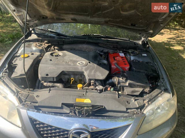 Серый Мазда 6, объемом двигателя 2 л и пробегом 365 тыс. км за 5500 $, фото 5 на Automoto.ua