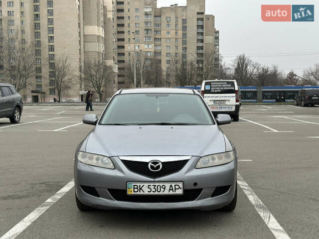 Серый Мазда 6, объемом двигателя 2 л и пробегом 273 тыс. км за 4099 $, фото 1 на Automoto.ua