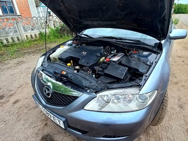 Серый Мазда 6, объемом двигателя 2 л и пробегом 283 тыс. км за 2900 $, фото 2 на Automoto.ua