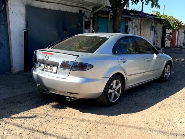 Серый Мазда 6, объемом двигателя 2 л и пробегом 330 тыс. км за 3000 $, фото 1 на Automoto.ua