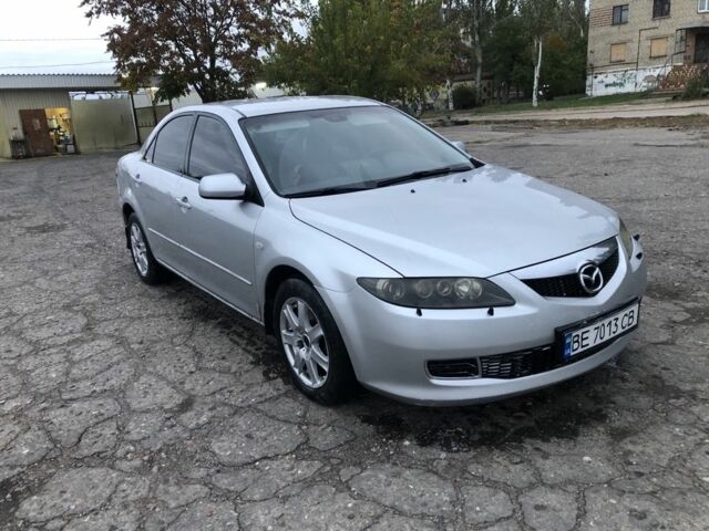 Серый Мазда 6, объемом двигателя 2 л и пробегом 345 тыс. км за 3300 $, фото 1 на Automoto.ua