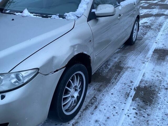 Серый Мазда 6, объемом двигателя 2 л и пробегом 47 тыс. км за 3200 $, фото 2 на Automoto.ua