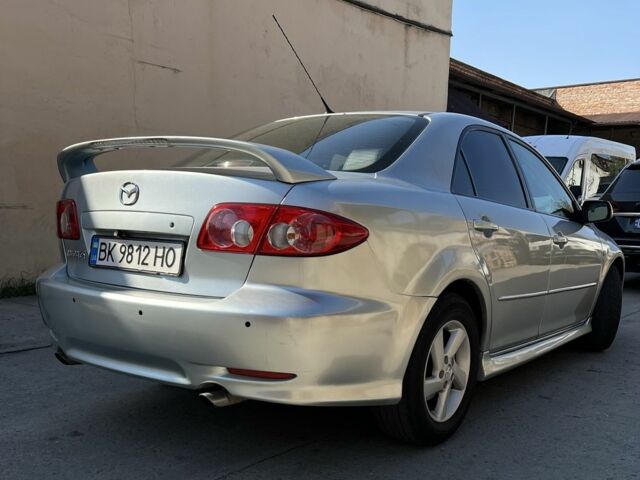Серый Мазда 6, объемом двигателя 2 л и пробегом 270 тыс. км за 4000 $, фото 2 на Automoto.ua