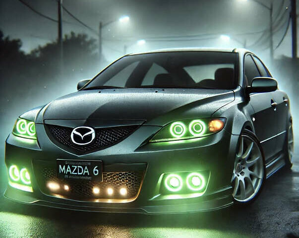 Сірий Мазда 6, об'ємом двигуна 2 л та пробігом 309 тис. км за 5100 $, фото 45 на Automoto.ua