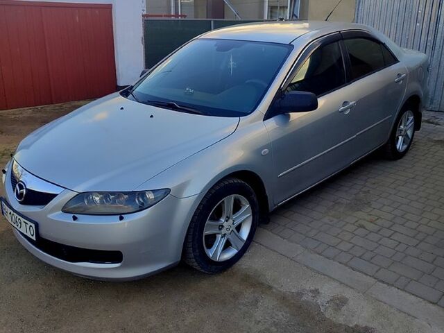 Серый Мазда 6, объемом двигателя 2 л и пробегом 217 тыс. км за 4300 $, фото 1 на Automoto.ua