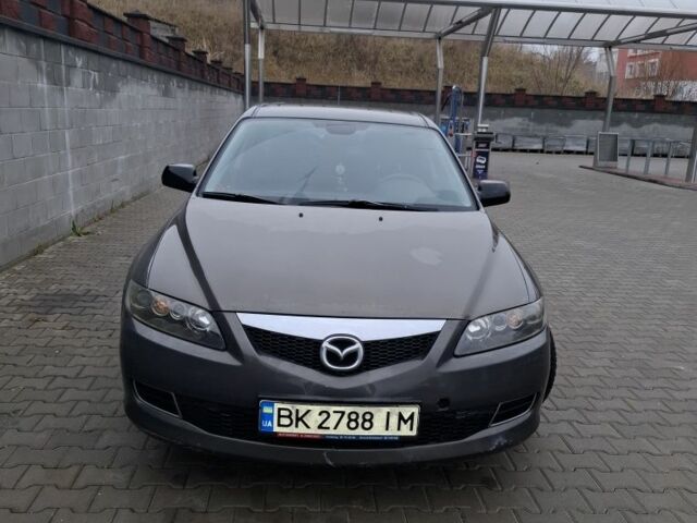 Серый Мазда 6, объемом двигателя 2 л и пробегом 160 тыс. км за 3500 $, фото 2 на Automoto.ua