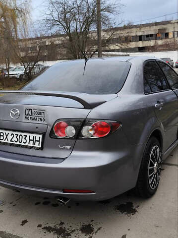 Серый Мазда 6, объемом двигателя 3 л и пробегом 176 тыс. км за 4200 $, фото 10 на Automoto.ua