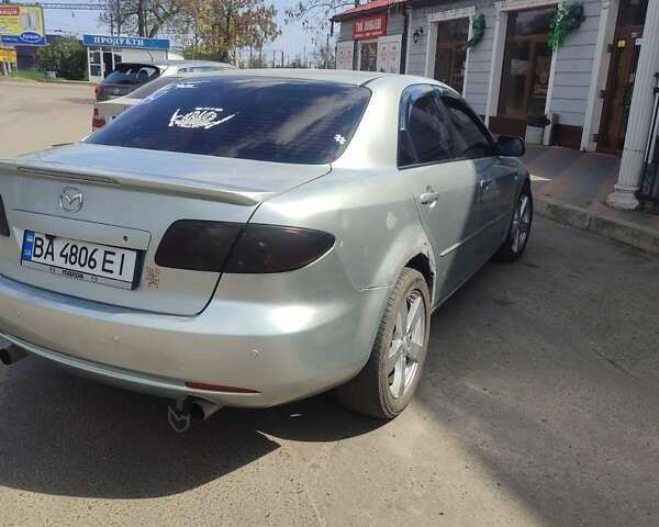 Серый Мазда 6, объемом двигателя 2 л и пробегом 480 тыс. км за 3500 $, фото 1 на Automoto.ua