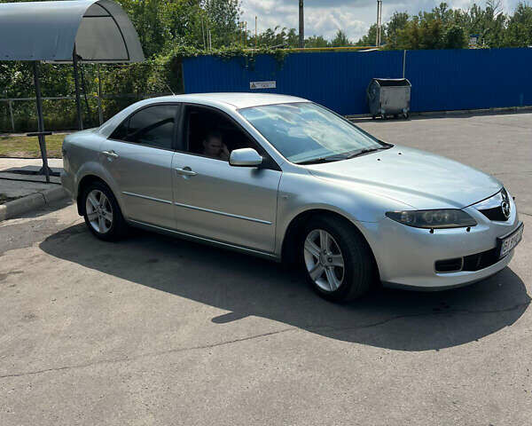 Серый Мазда 6, объемом двигателя 2 л и пробегом 343 тыс. км за 4900 $, фото 1 на Automoto.ua