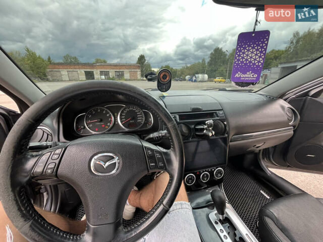 Серый Мазда 6, объемом двигателя 2 л и пробегом 477 тыс. км за 6000 $, фото 7 на Automoto.ua