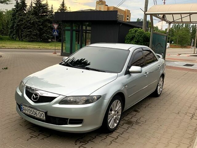 Серый Мазда 6, объемом двигателя 2 л и пробегом 220 тыс. км за 6300 $, фото 2 на Automoto.ua