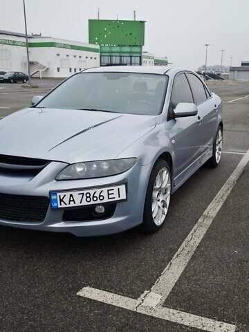 Серый Мазда 6, объемом двигателя 2.3 л и пробегом 254 тыс. км за 6350 $, фото 1 на Automoto.ua
