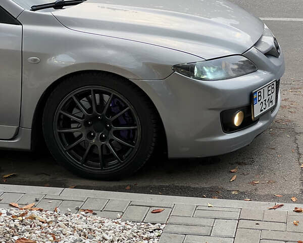 Сірий Мазда 6, об'ємом двигуна 2.3 л та пробігом 200 тис. км за 6900 $, фото 1 на Automoto.ua