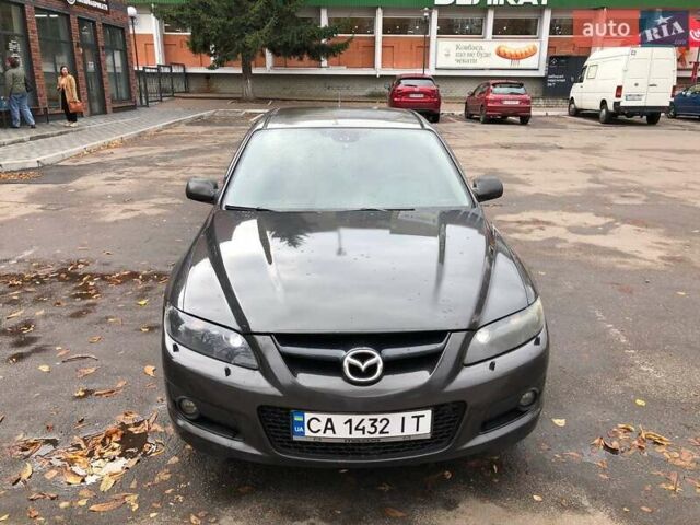 Мазда 6 2006 у Черкасах на Automoto.ua Сірий Мазда 6, об'ємом двигуна 2 л та пробігом 269 тис. км за 4900 $, фото 1 на Automoto.ua