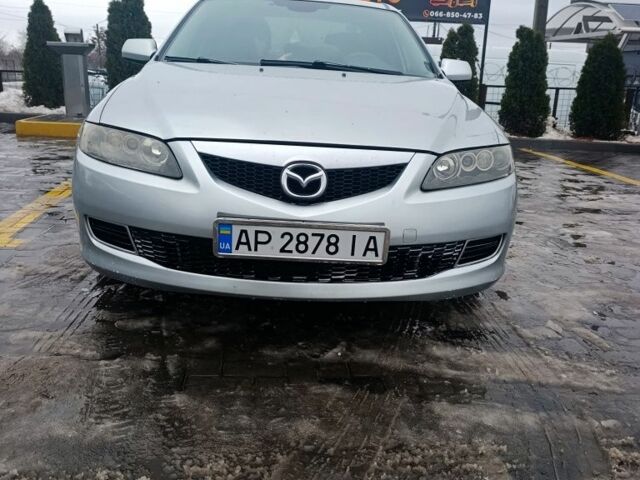Серый Мазда 6, объемом двигателя 2 л и пробегом 265 тыс. км за 5500 $, фото 1 на Automoto.ua
