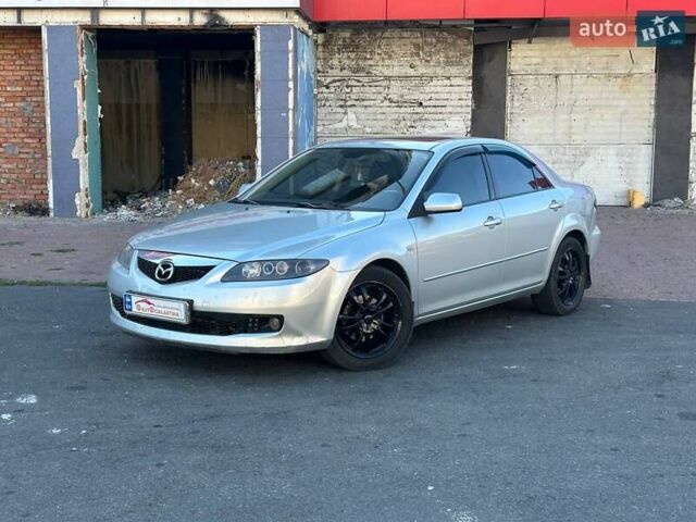 Серый Мазда 6, объемом двигателя 2 л и пробегом 243 тыс. км за 4999 $, фото 1 на Automoto.ua
