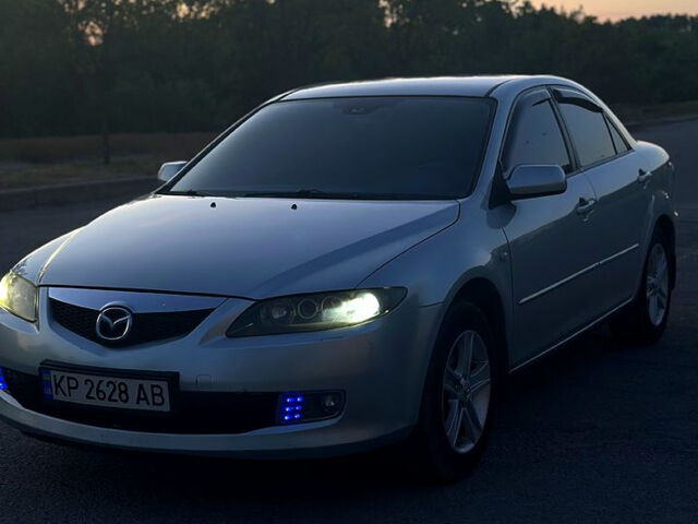 Серый Мазда 6, объемом двигателя 2 л и пробегом 296 тыс. км за 4500 $, фото 3 на Automoto.ua