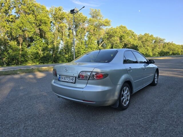 Серый Мазда 6, объемом двигателя 2 л и пробегом 213 тыс. км за 3350 $, фото 4 на Automoto.ua