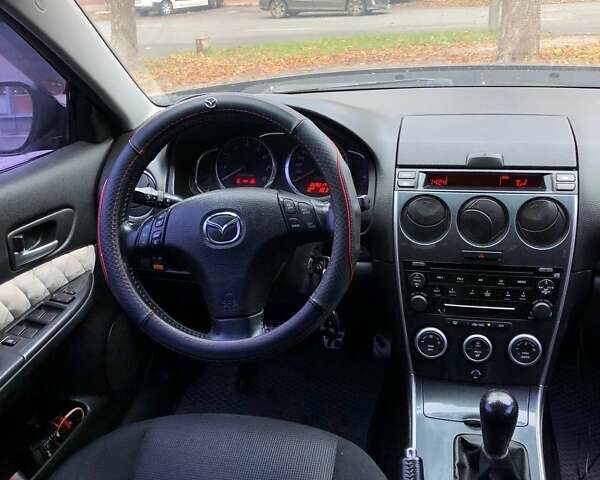Мазда 6 2006 у Черкасах на Automoto.ua Сірий Мазда 6, об'ємом двигуна 2 л та пробігом 269 тис. км за 4900 $, фото 8 на Automoto.ua