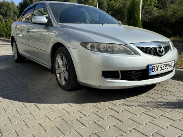 Серый Мазда 6, объемом двигателя 2 л и пробегом 200 тыс. км за 6500 $, фото 1 на Automoto.ua