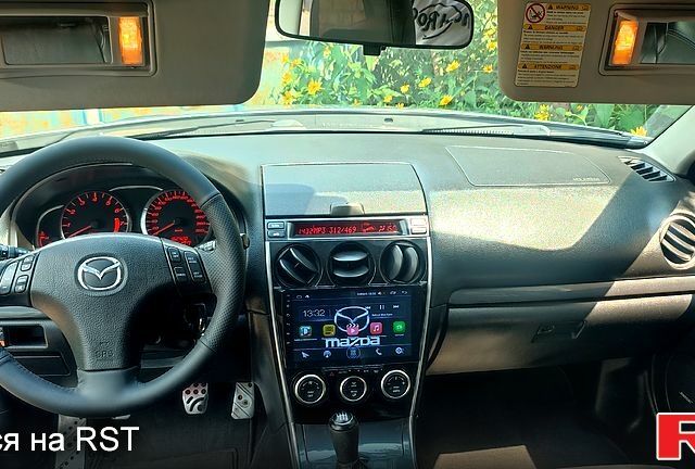 Серый Мазда 6, объемом двигателя 2.3 л и пробегом 162 тыс. км за 8000 $, фото 4 на Automoto.ua