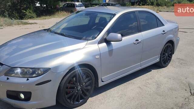 Серый Мазда 6, объемом двигателя 2.3 л и пробегом 163 тыс. км за 7999 $, фото 1 на Automoto.ua